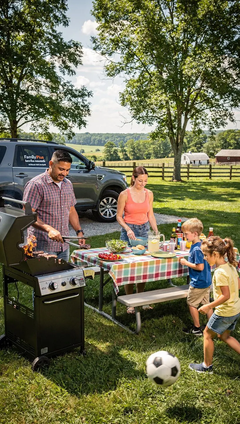 Symboliczny obrazek przedstawiający ochronę samochodu z tarczą i kłódką, symbolizujący bezpieczeństwo.